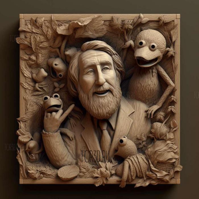 jim henson 2 stl model for CNC